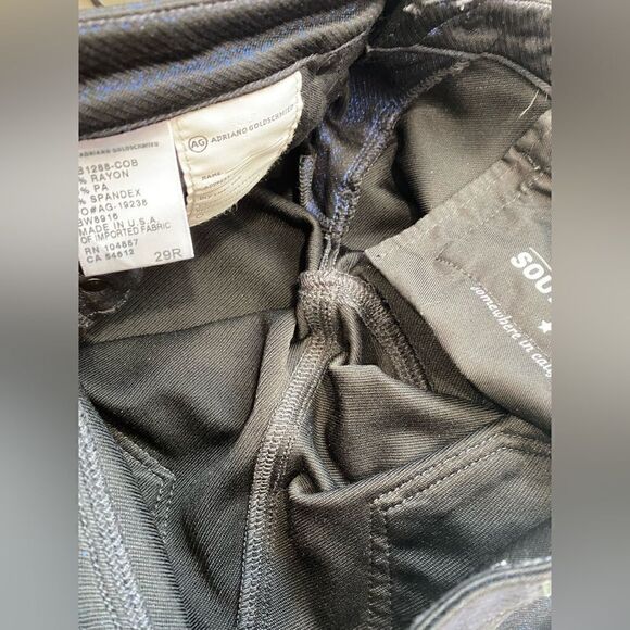 AG Adriano Goldschmied The Legging Super Skinny Glitter Leggings - Picture 9 of 10